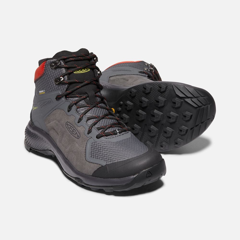 Keen Laarzen Heren Donker Grijs - Explore Waterproof - 26514-NKTW